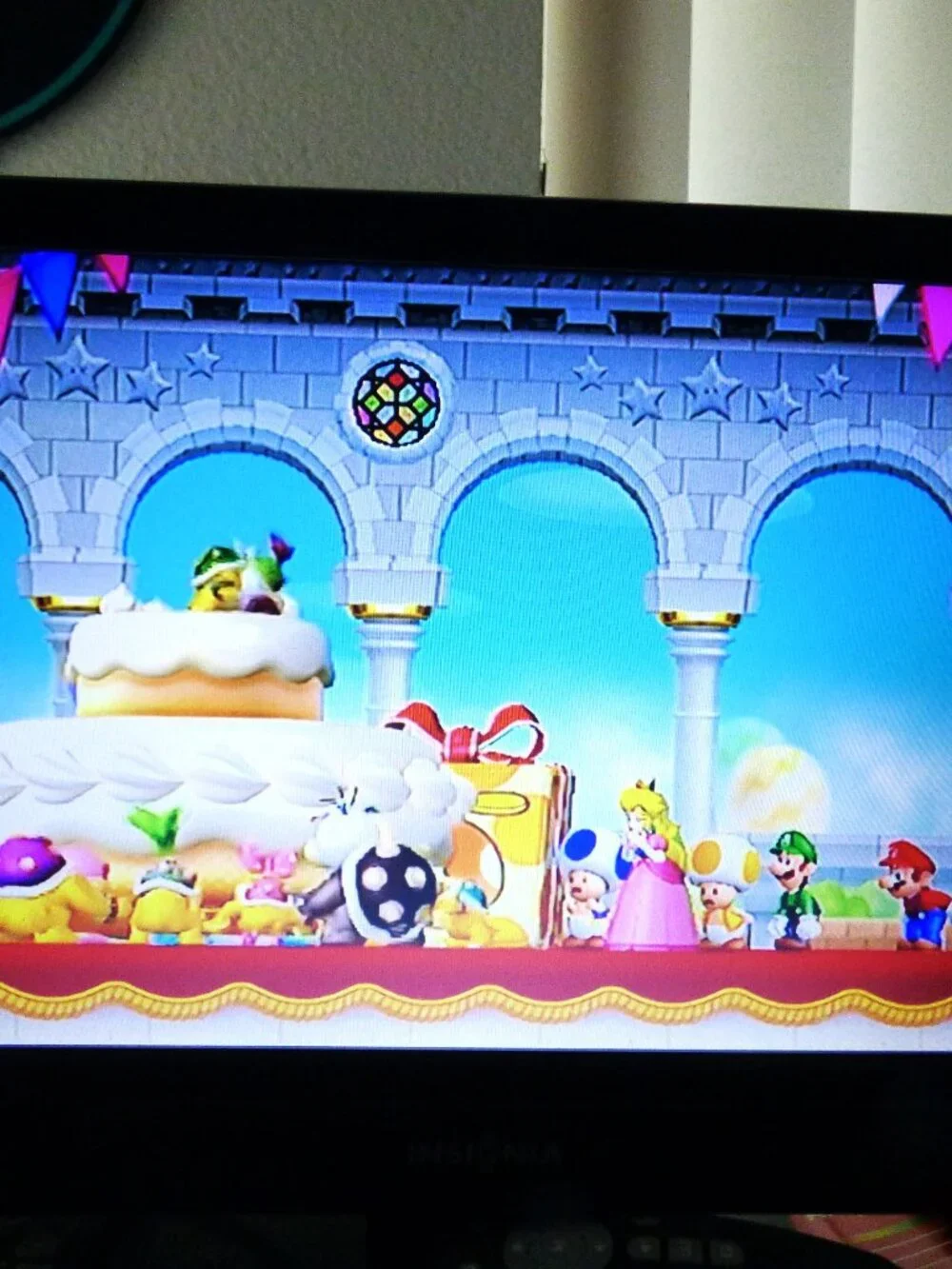 Wii White Console with game